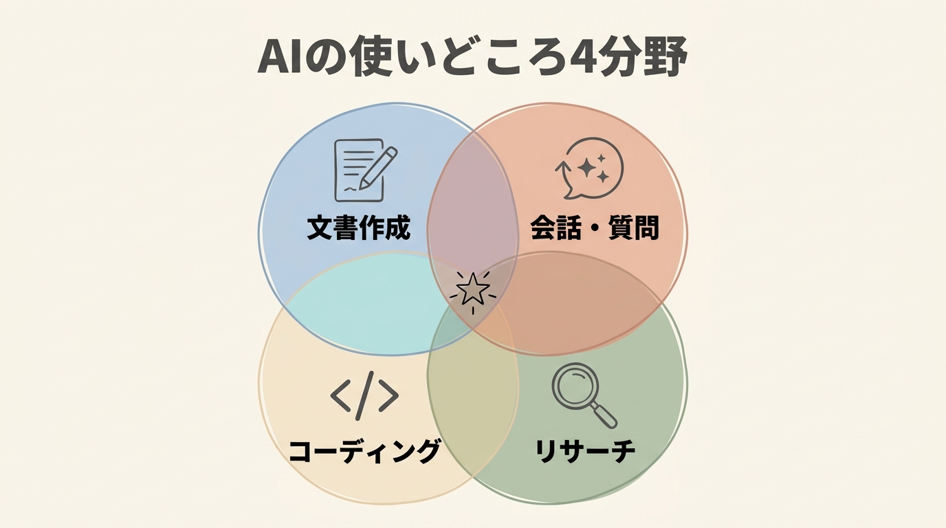 目的別AIツール活用例