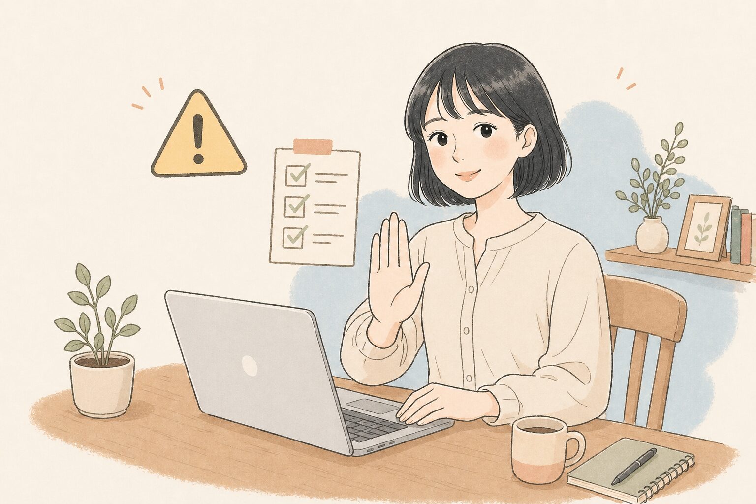 AI時短の注意点