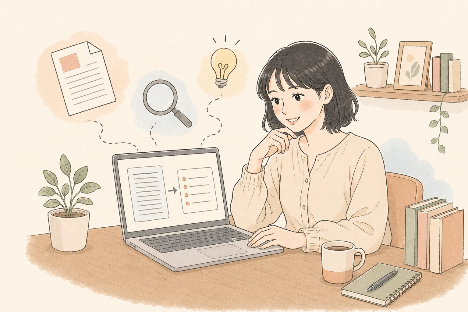AI要約ツールのイメージ
