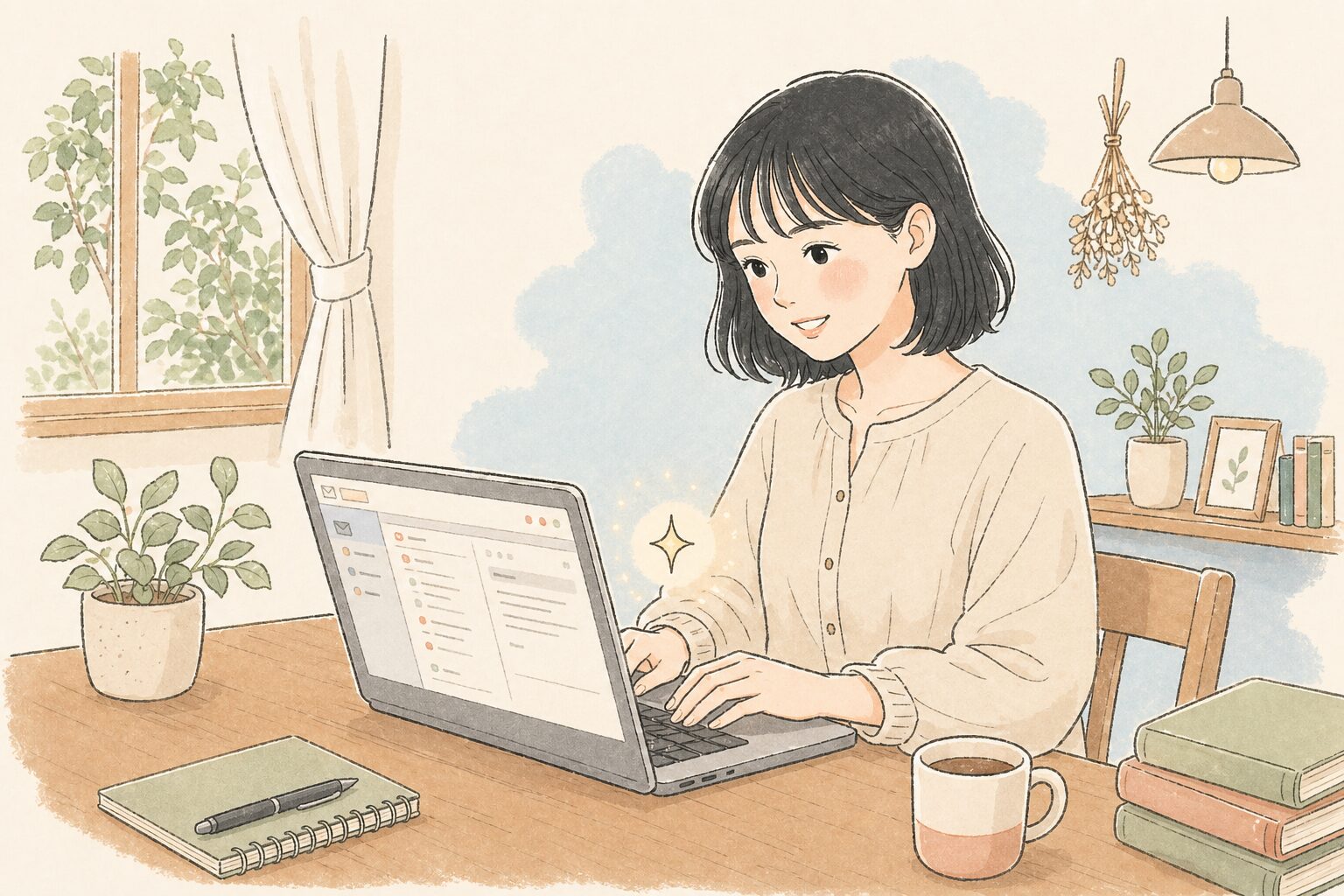 AIメール作成のイメージ